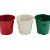 Zink Pflanzentopf, 3er Set