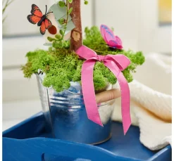 Zink Topf mit Henkel